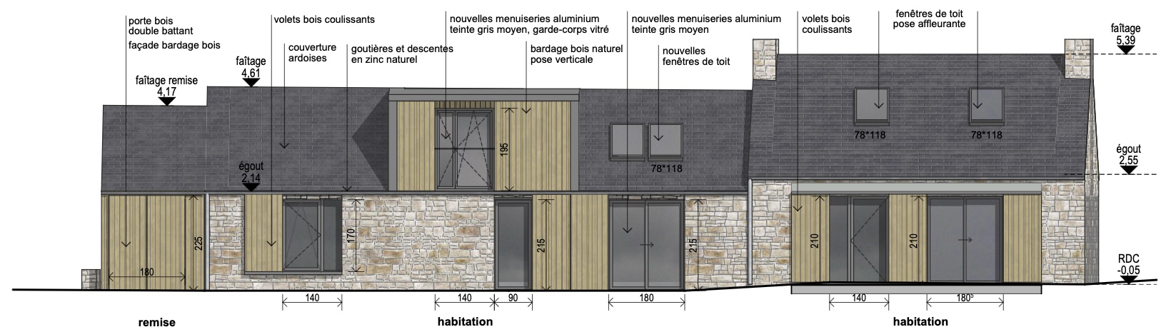 renovation d un ensemble en bati ancien a loguivy plougras 2