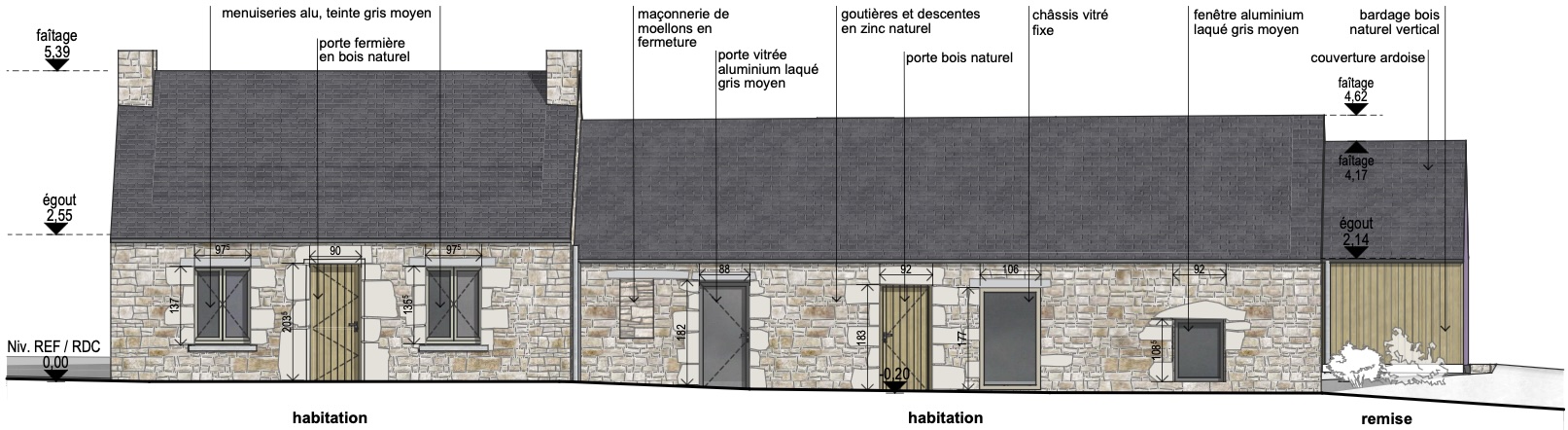 renovation d un ensemble en bati ancien a loguivy plougras 1