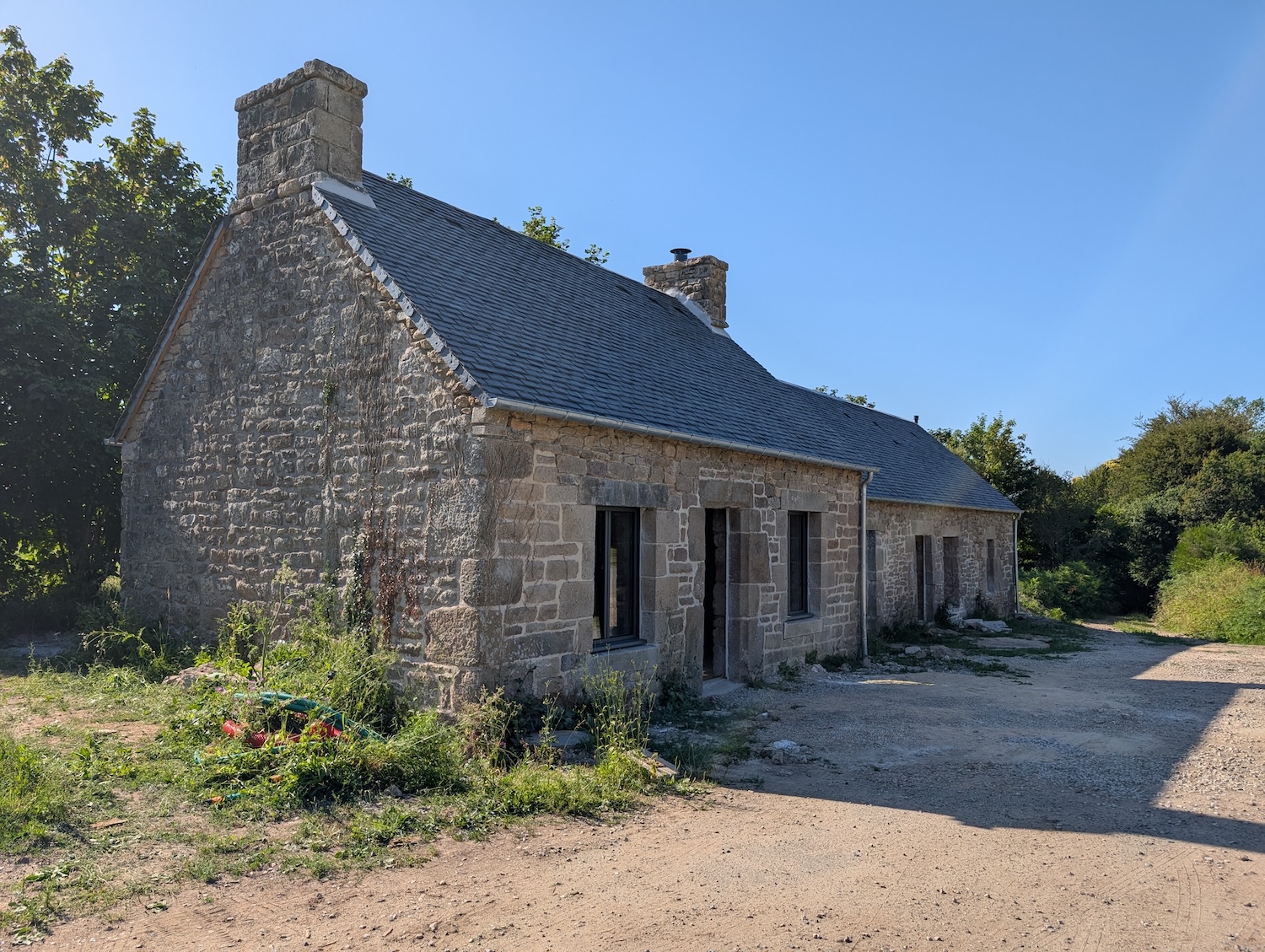 renovation d un ensemble en bati ancien a loguivy plougras